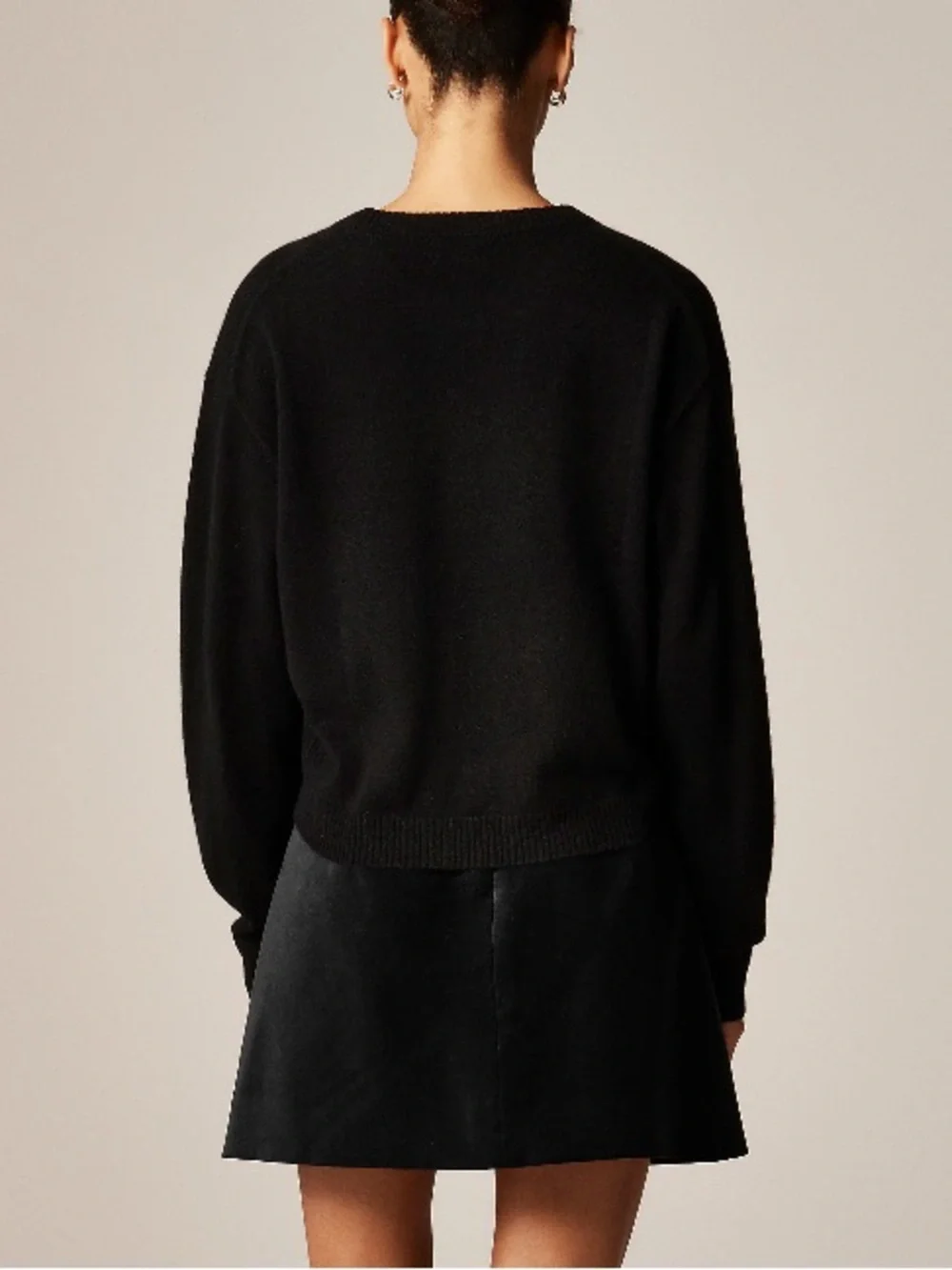 J.Crew Radio City Music Hall X J.Crew Perfect cashmere crewneck sweater CS509